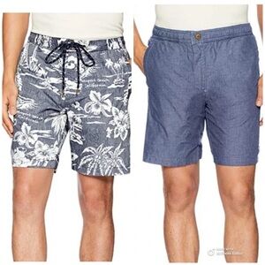 Reyn Spooner Reversible Shorts Hawaiian Floral Miyazaki Japan Pockets Size 30